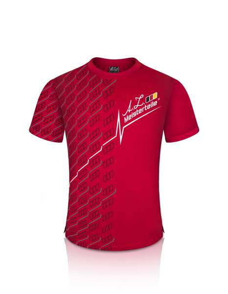 T-shirt - Baumwolle - Kurze Ärmel - Rot - AZ-MT Design